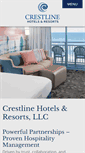 Mobile Screenshot of crestlinehotels.com